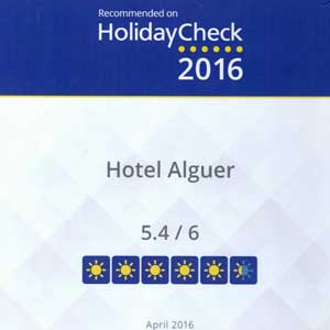 Premi e riconoscimenti: HolidayCheck.com Quality Selection 2016