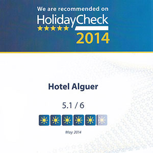 Prizes and awards: HolidayCheck.com Quality Selection 2014